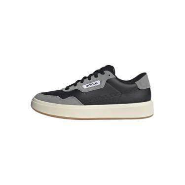 Imagem de adidas Park Street 2.0 Tênis masculino, Preto/branco/cinza, 37