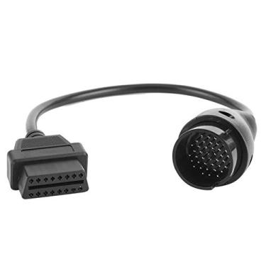 Imagem de lyrlody 38pin a 16pin OBD2 Adaptador de Conector de Cabo de Diagnóstico para Benz Com Desempenho Estável Construção Confiável