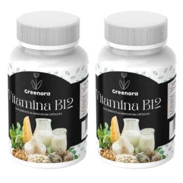 Imagem de Vitamina B12 60 Cápsulas Greenora (Kit 2)