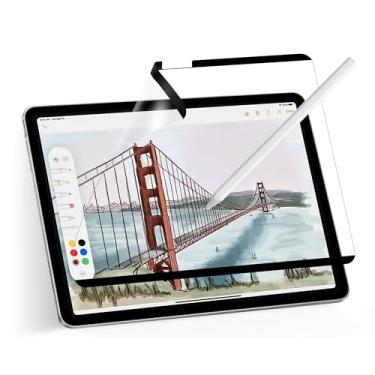 Imagem de Protetor de Tela Magnético Megoo Paperfeel para Surface Pro 11/10/9/8/X de 13", Película Anti-Reflexo Removível para Escrita & Desenho, com Pasta de Armazenamento, Compatível com Vidro Temperado
