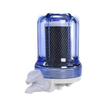 Imagem de Filtro Purificador de Água 3m Aqualar Bella Fonte Carbon Block Azul