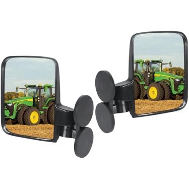 Imagem de Piclafe Espelhos de trator universais, espelhos laterais magnéticos fortes para tratores, empilhadeiras, motores de grama, empilhadeiras, carrinho de golfe, compatível com John Deere, Kubota e mais, 2