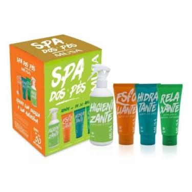 Imagem de Super Kit Spa Dos Pés Musa 4 Produtos