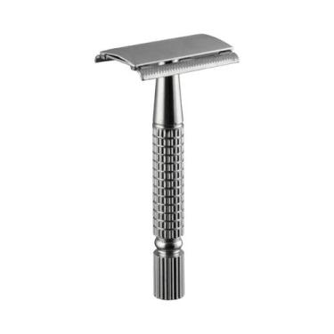 Imagem de Navalha De Segurança Masculina 2024 Com Cabo Ajustado E 5 Lâminas Dupl