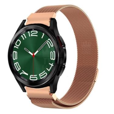Imagem de Pulseira com Fecho Imã em Aço Inoxidável Para Watch6 47mm - Tech King,