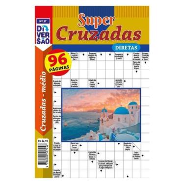 Imagem de Livro Diversão Super Palavras-Cruzadas Diretas 27