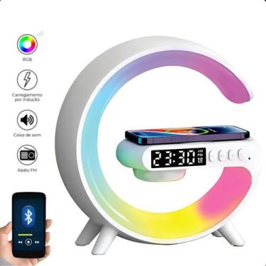 Imagem de Luz LED Multicolorida 127/220V Speaker Carregador Indução - LIPPIN