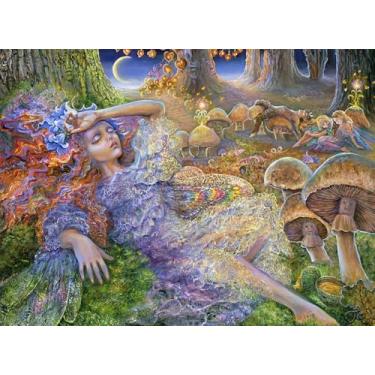 Imagem de Buffalo Games - Josephine Wall - Glitter - After The Feery Ball - Quebra-cabeça adulto de 1000 peças - Quebra-cabeça desafiador perfeito para noites de jogos - O tamanho final é de 26,75 x 19,75 cm