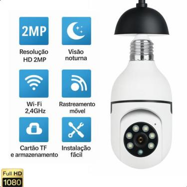 Imagem de Câmera de Segurança 360 monitoramento remoto 24 horas - FAZA