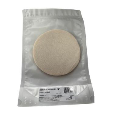 Imagem de Boina De Algodão Macia Para Polimento De Vidros Mills 5"