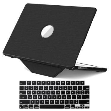 Imagem de Gylint Capa protetora dobrável compatível com MacBook Pro 16 polegadas 2024 2023 2022 2021, capa rígida e capa de teclado de cor correspondente para (M4 M3 M2 M1) A3186, A3403, A2991, A2780, A2485