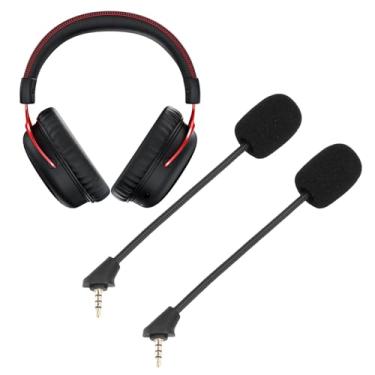 Imagem de GOWENIC Substituição do Microfone para Cloud Alpha Wireless Headset, Ruído Cancelando Microfone, Destacável de 3,5 Mm