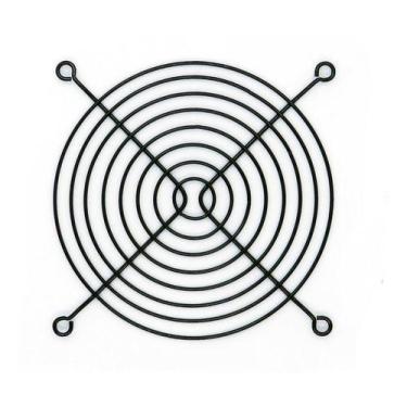 Imagem de Grelha Grade Proteção De Metal 12cm P/ Microventilador Adda, Preto