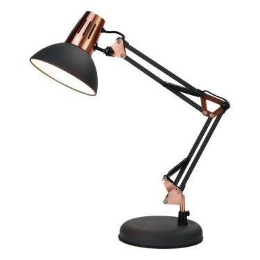Imagem de Luminária De Mesa Bravalumi Pixar Stylish Articulável E27 Bivolt Preto