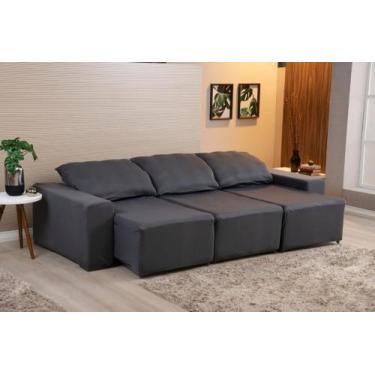 Imagem de Capa De Sofá Retrátil Reclinável 03 Lugares Protetor Diário Contra Suj