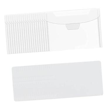 Imagem de Colaxi Painéis de armazenamento de carimbos transparentes, organizador de carimbos, decorativos, resseláveis, bolsos, suprimentos para scrapbooking para, 20 Unidades