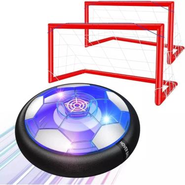 Imagem de Bola de Futebol Flutuante 2 gols Recarregável com Luz e Amortecedor de Espuma - Toys Import J24583