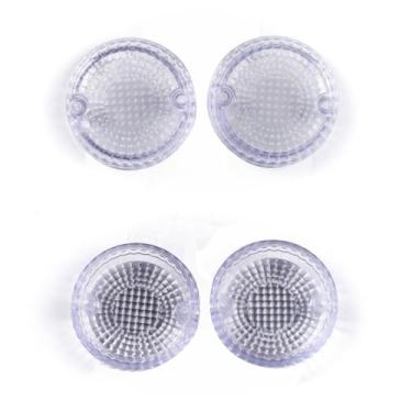 Imagem de TOPZONE Adequado para Kawasaki ZL1000 Eliminator; ZL600 Eliminator; EL250 Eliminator 250/252; 23048-1066; 23048-1065; Lente pisca-pisca de luz de seta (transparente)