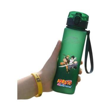 Imagem de Copo De Água Portátil De Grande Capacidade Com Tampa Flip-top Do Anime