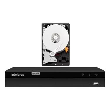 Imagem de Dvr Intelbras 4ch Mhdx 1304 Inteligente Multi Hd C/ Hd 500GB