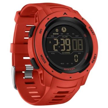 Imagem de Assista ao pedômetro digital impermeável masculino Findtime Sport