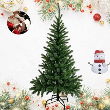 Imagem de Árvore de Natal Premium, 1,80m de Altura, 540 Galhos, Verde Natural