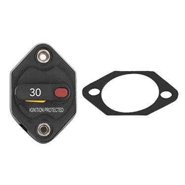 Imagem de Protetor de Sobrecorrente, Montagem Em Painel de Fusível do Disjuntor 32V Fácil de Instalar para Caminhão Automotivo (30A)