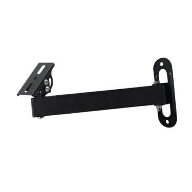 Imagem de YIJU Suporte para câmera de segurança, ângulo ajustável, portátil, montagem na parede, projetores rotativos, suporte para câmera, para dormitório, 20cm