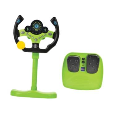 Imagem de YIJU Brinquedo de Volante para Pequenos com Base, Verde