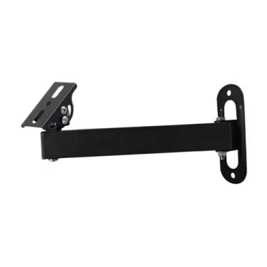 Imagem de Generic Suporte para câmera de segurança Suporte para projetores de metal para câmera de ângulo ajustável e estável para hotel Interior Exterior, 20cm