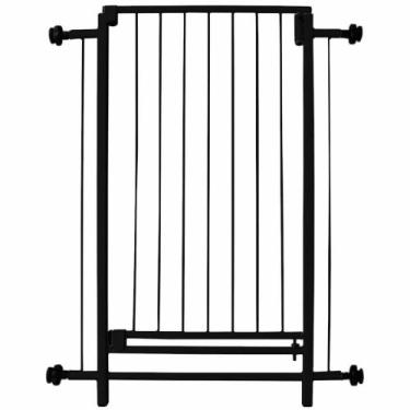 Imagem de Grade de Porta 70x86cm Preta - GPB/P - BASICÃO