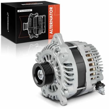 Imagem de A-Premium Alternador compatível com Infiniti Q50 2016-2023, Q60 2019-2022, 3.0L, 12V 170A 6-Groove Polia no sentido horário, substituição # 231004HK1A, A003TX2391