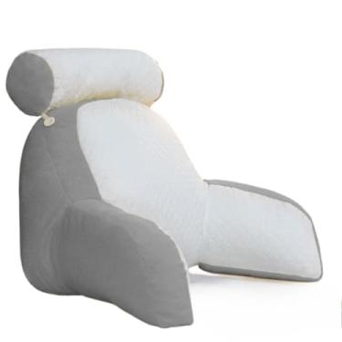 Imagem de Travesseiro de Descanso Encosto Para a Lombar - Abraça Todo o Corpo(Cinza)