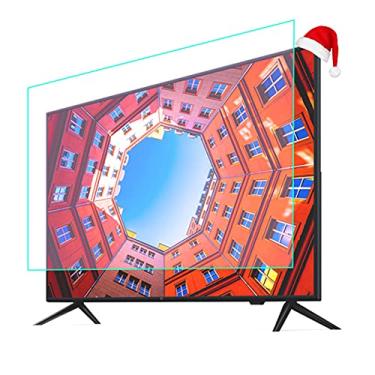 Imagem de Protetor de tela de TV anti-UV para 102 a 195 cm, TV antirreflexo antibrilho tela azul película fosca taxa de anti-reflexo de até 90%, 55" 1221 * 689