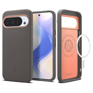 Imagem de Capa Spigen para Pixel 10 Pro XL, capa Nano Pop MagFit, projetada para Google Pixel 10 Pro XL - Cinza Papaya