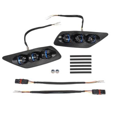 Imagem de GIDIBII Luzes indicadoras de seta traseiras compatíveis com BMW S1000RR/M1000RR 2020-2022 (azul)