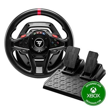Imagem de THRUSTMASTER T128X, Volante de Corrida Force Feedback com Pedais Magnéticos (Compatível com Xbox Series X|S, Xbox One, PC)