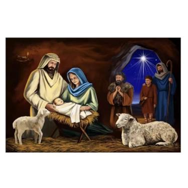 Imagem de Painel Tecido Sublimado Presépio 2,20 x 1,50 (1)