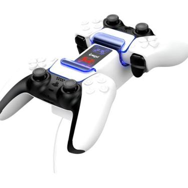 Imagem de Base Carregamento Controle Dualsense Compatível Ps5 Dock - Ipega, Bran