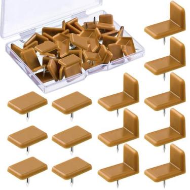 Imagem de Guías para Cajones de Muebles Maitys 90 Piezas Plástico Marrón