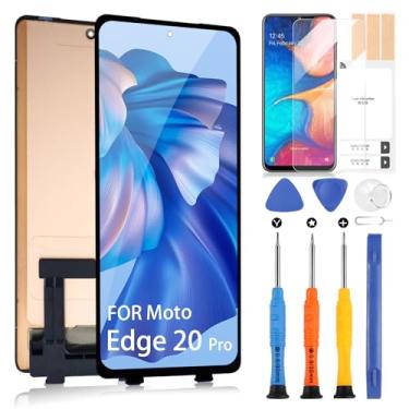 Imagem de Tela LCD para Motorola Moto Edge 20 Pro, para Moto Edge 20 Pro/Edge 20 / Edge X30 / Edge 30 Pro / G52 / G82 LCD Screen Digitalizador Touchscreen Substituição
