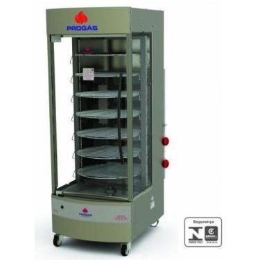 Imagem de Forno Multiuso Giratório Gás Natural Progás Prp242g4gn, Bivolt