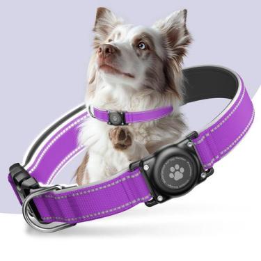 Imagem de Coleira de cachorro Furrigo Airtag Holder à prova d'água para Apple Ai