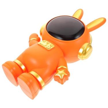 Imagem de Cofrinho FELTECHELECTR Space Rabbit Space Man Orange