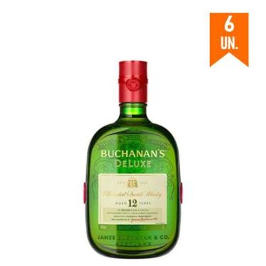 Imagem de Combo Whisky Buchanan`s Deluxe 12 Anos 750ml - 6 Unidades
