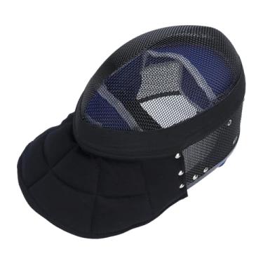 Imagem de RiToEasysports Capacete de Esgrima, Malha de Metal, Cobertura Facial, Máscara Protetora Com Forro Removível para Treinamento Em Folha de Epee (L)