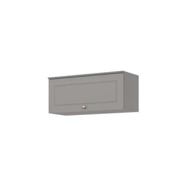Imagem de Aéreo 01 Porta Basculante 80 cm Americana Cinza - Henn