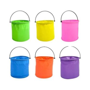 Imagem de Balde De Brinquedo De Praia Portátil Para Crianças, Dobrável, Ferramen