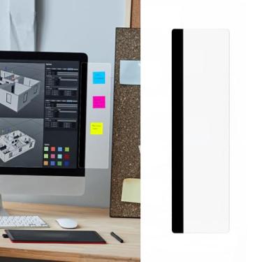 Imagem de Suporte de notas para monitor de computador, escritório, acessórios de computador, suporte de notas para escritório, casa, jogos, computador, laptop, decoração, direita