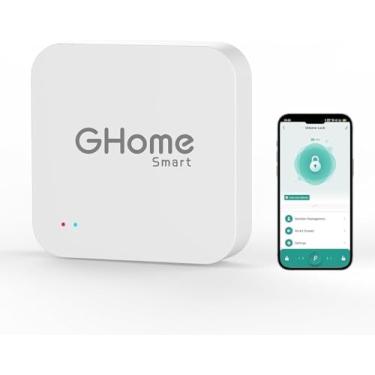 Imagem de GHome Smart Tuya Gateway Bluetooth, mini gateway WiFi para fechadura inteligente e dispositivo inteligente Tuya, funciona com vida inteligente, Alexa Google Assistant, realiza controle remoto, precisa